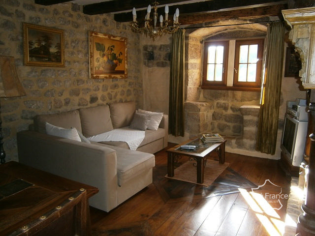 Salon Gîte 7 personnes
