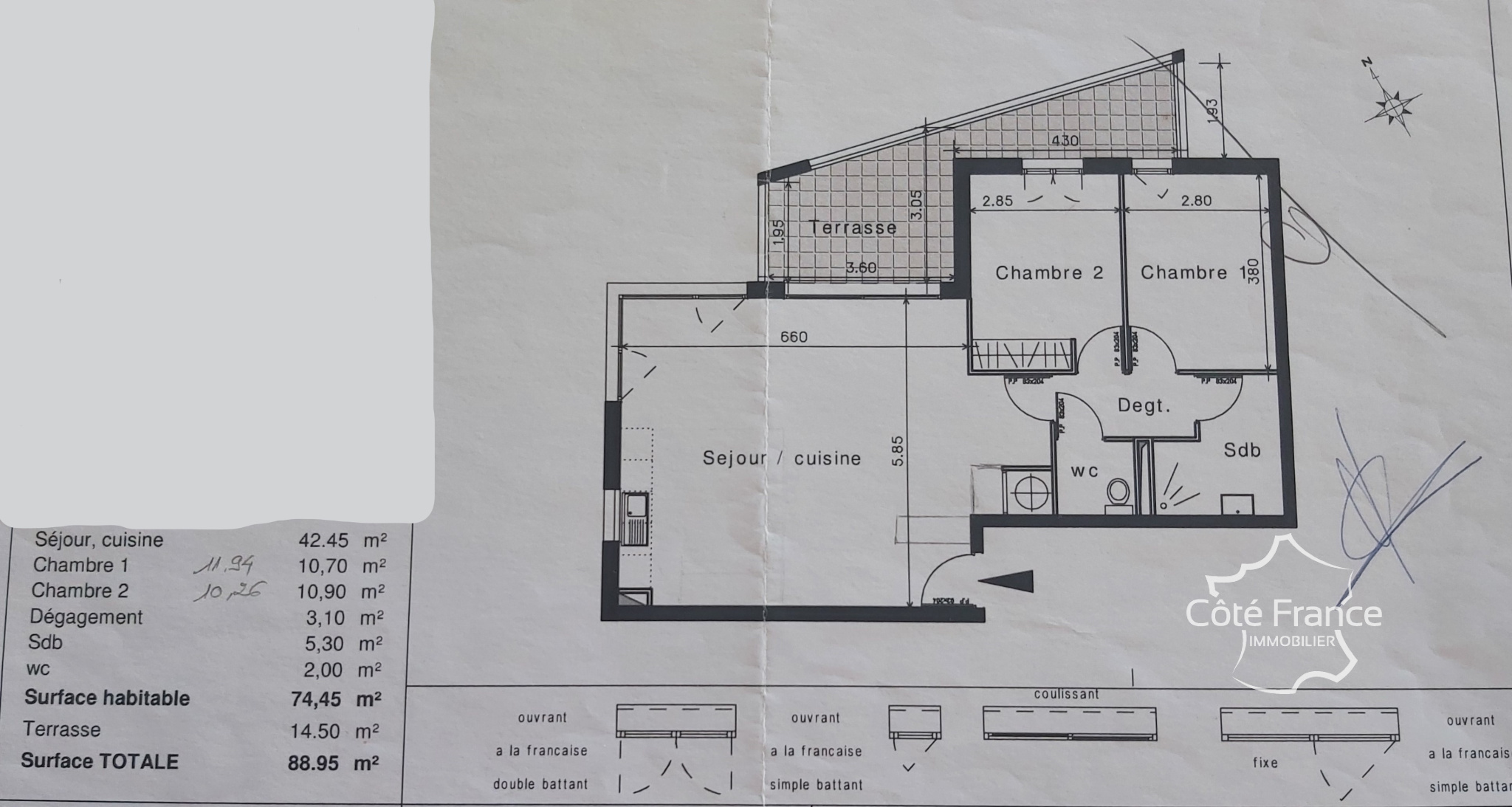 Plan d'origine