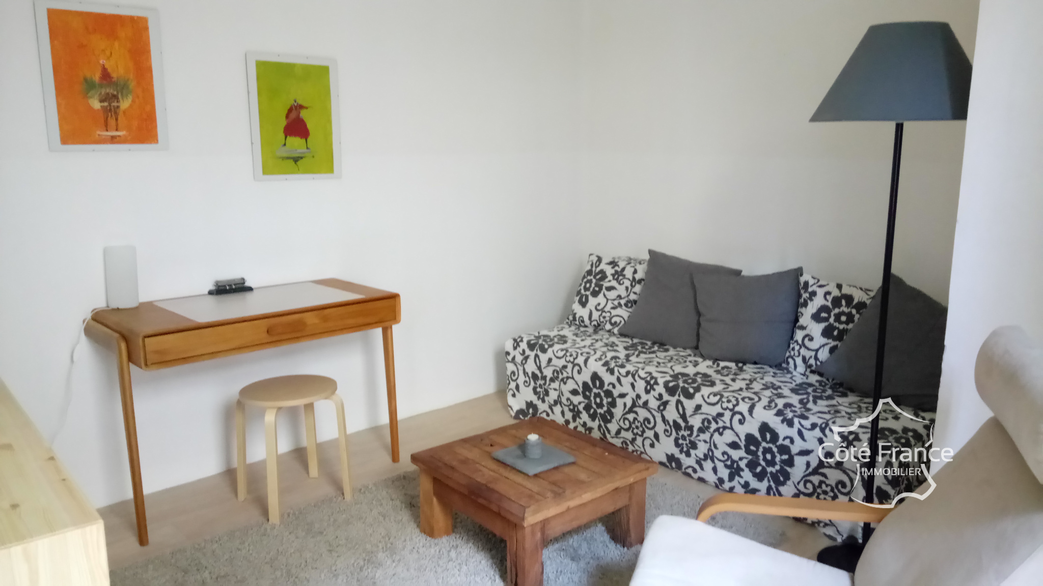 salon petit duplex