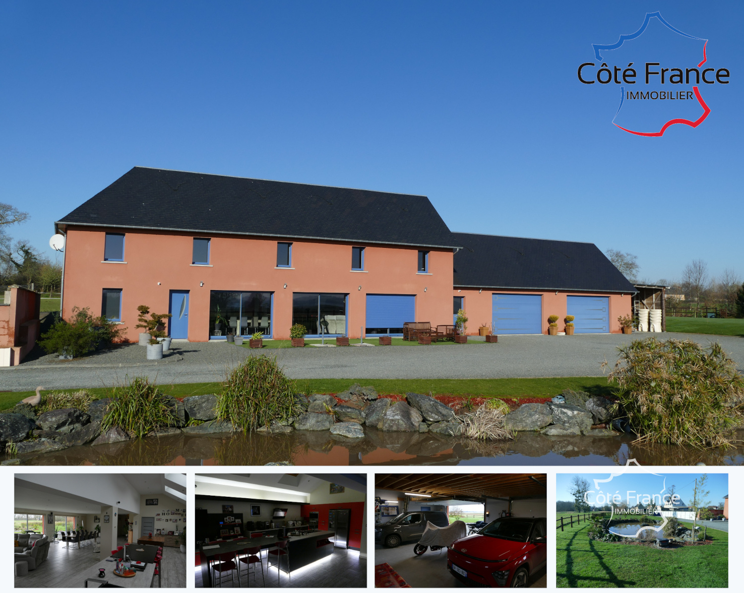 Agence immobilière de CÔTÉ FRANCE