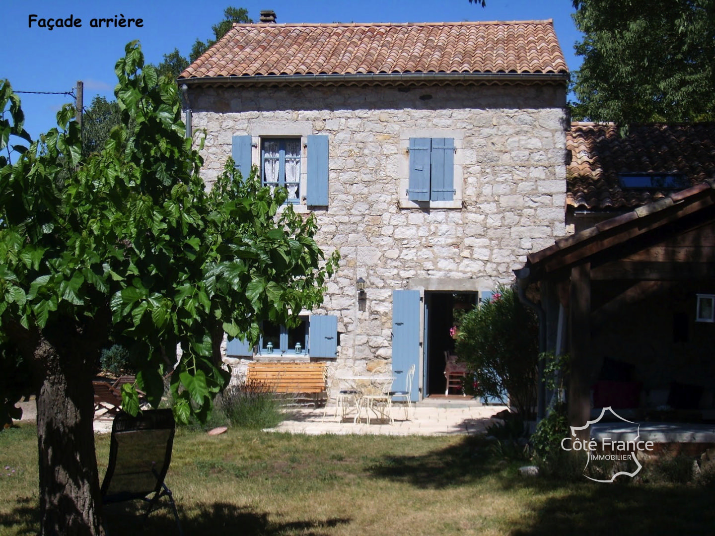Vente Sud Ardeche Maison En Pierres Du 19eme Siecle Sur Joli Terrain Arbore De 2140m